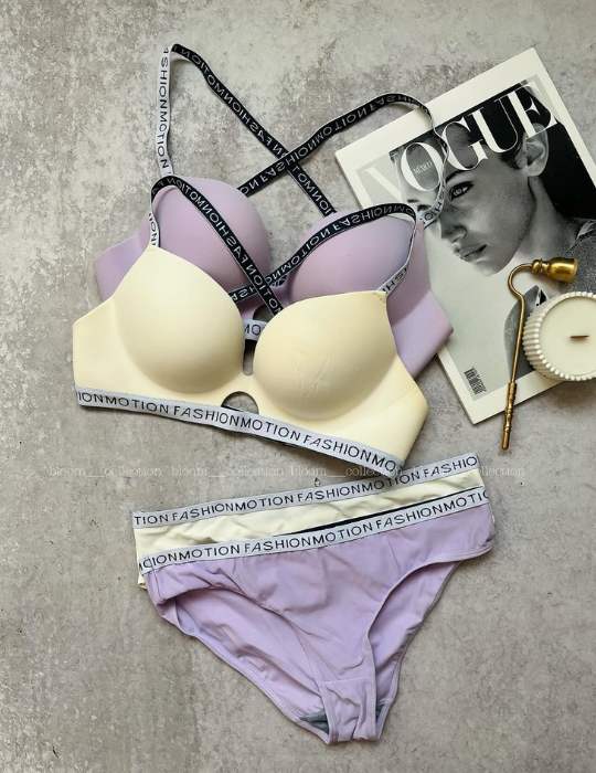Comfortable Seamless Push-Up Lingerie Set – Lifting Bra & Panty Duo